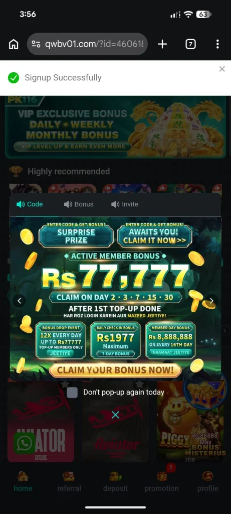 PK116 Game
